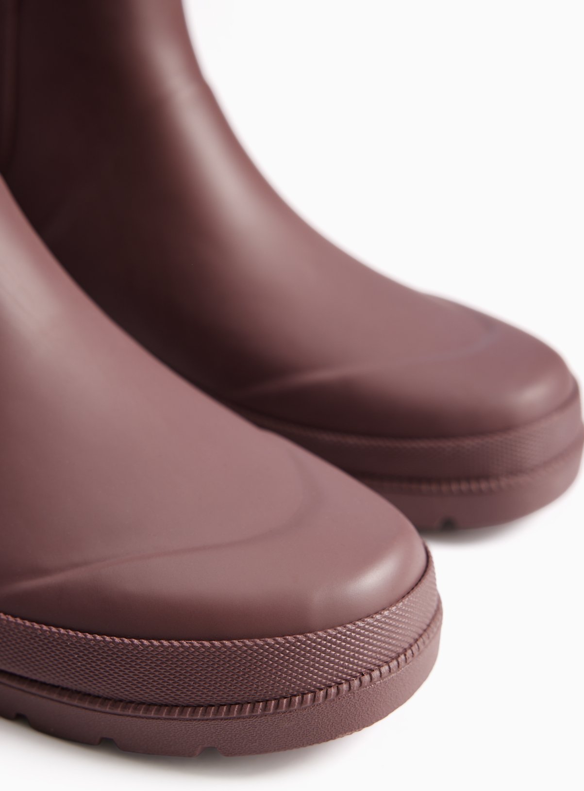 Dark Red Ankle Wellies 4 - Image 3 thumbnail
